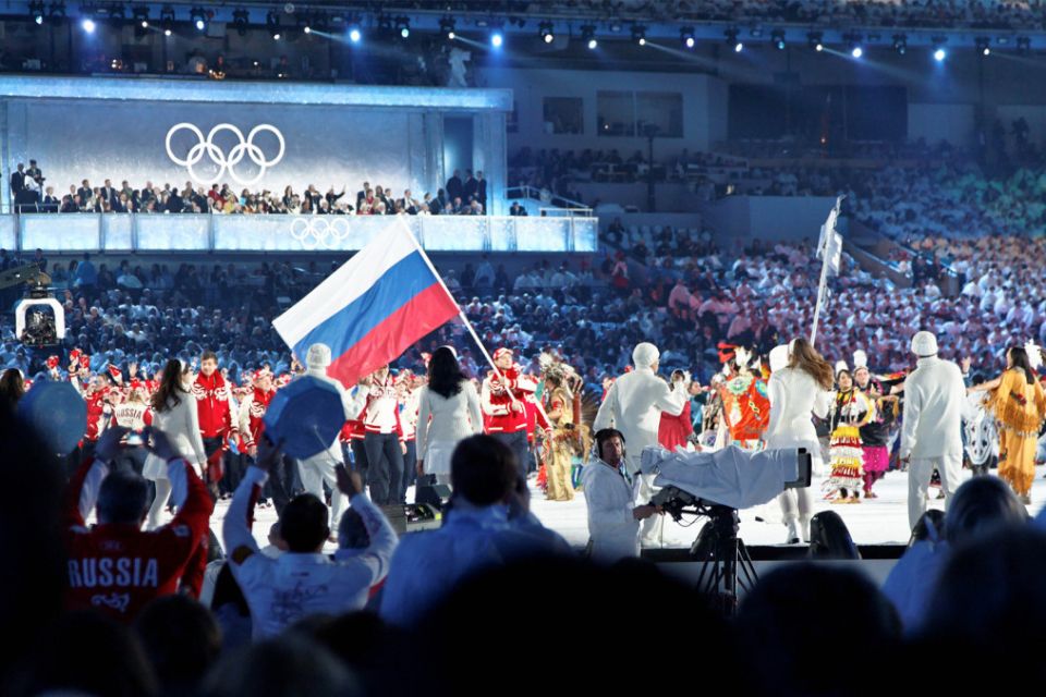 Russia banned from all major sports events for four years