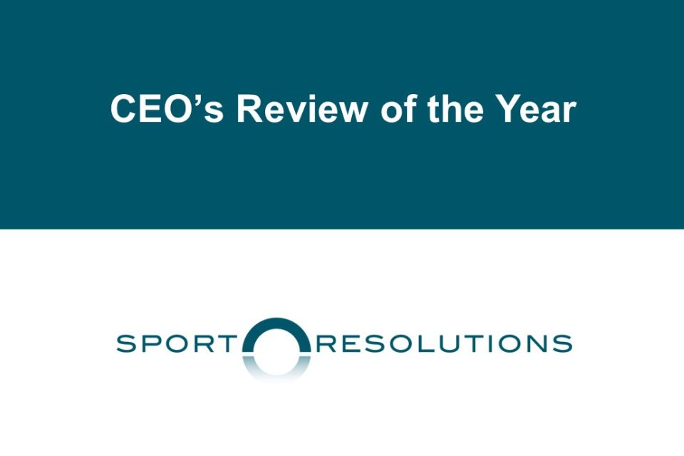 CEO’s Review of the Year