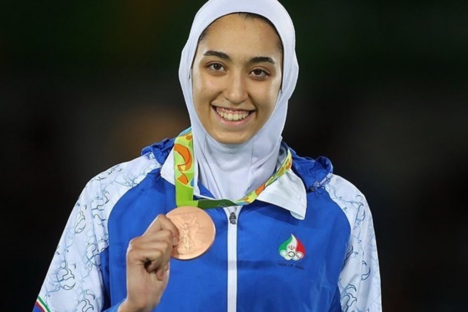 Iran’s only female Olympic medallist has defected