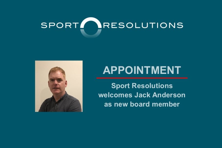 Sport Resolutions welcomes new member to its Board of Directors