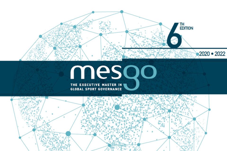 Sport Resolutions Chief Executive presented at ‘Executive Master in Global Sport Governance’ (MESGO) session
