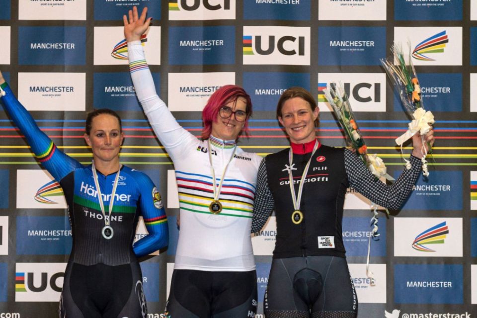 Transgender cyclist Rachel McKinnon defends world cycling title