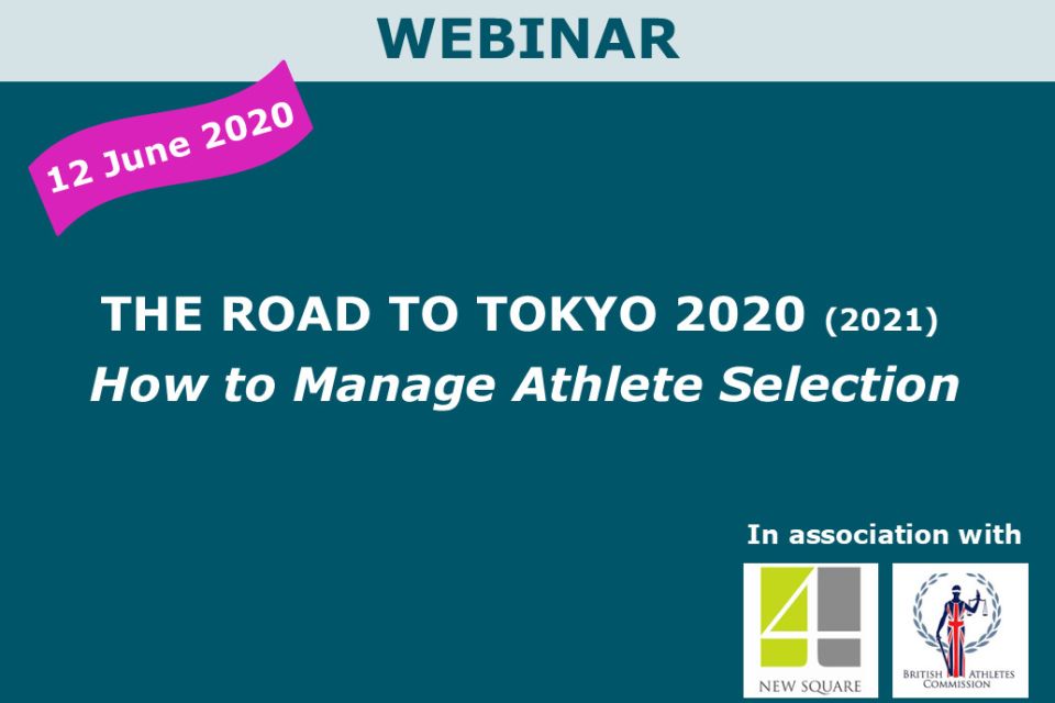 The Road to Tokyo 2020 (2021) - How to Manage Athlete Selection